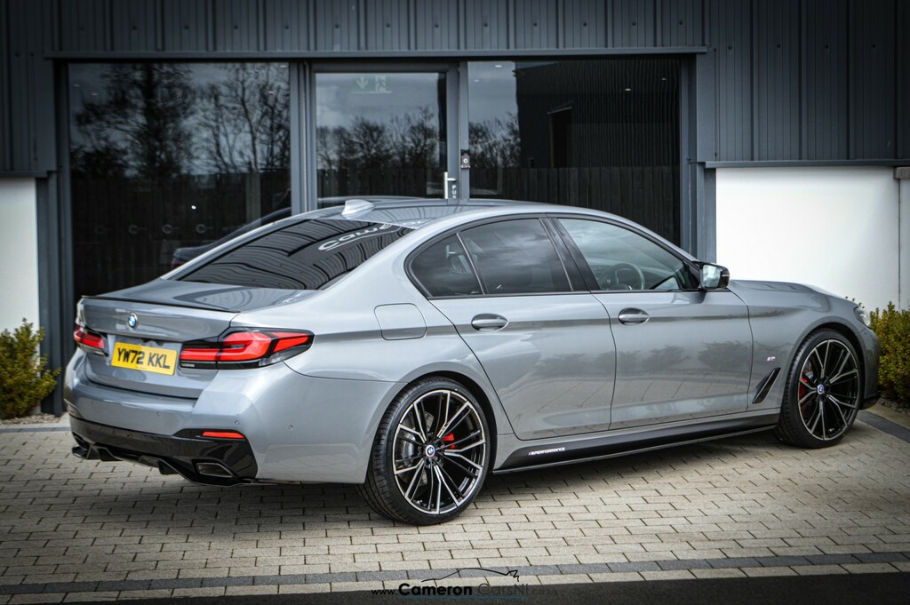 BMW 5 Series 2.0 520D M Sport Saloon N1JLO Grey #2