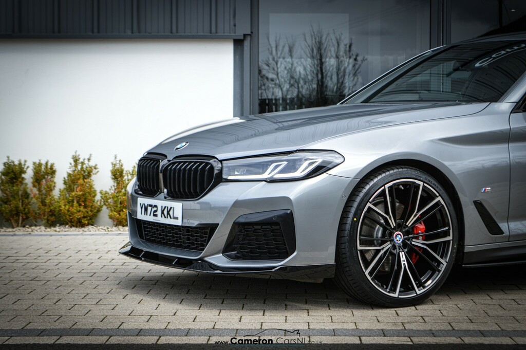 BMW 5 Series 2.0 520D M Sport Saloon N1JLO Grey #3