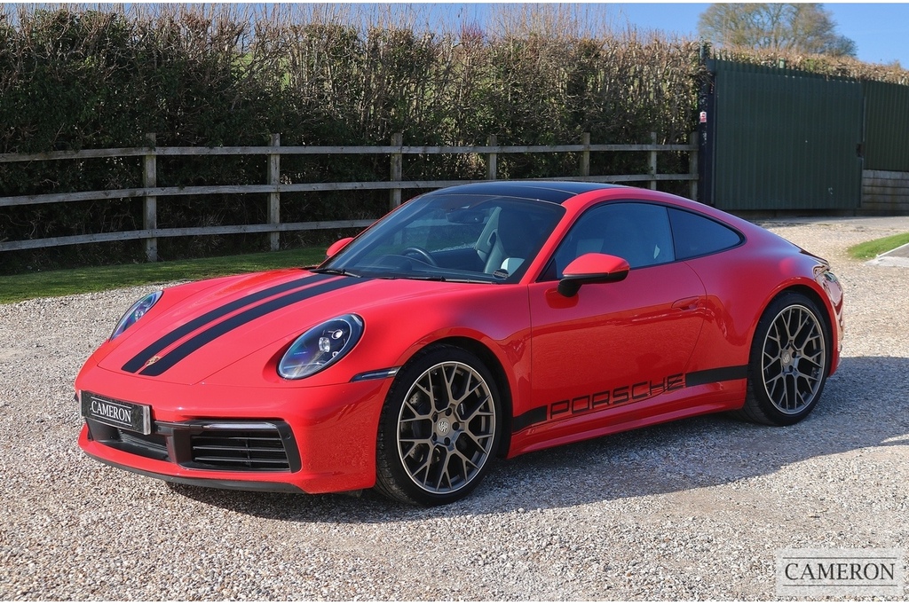 Porsche 911 992 Carrera Pdk Coupe YY69WAO Red #2
