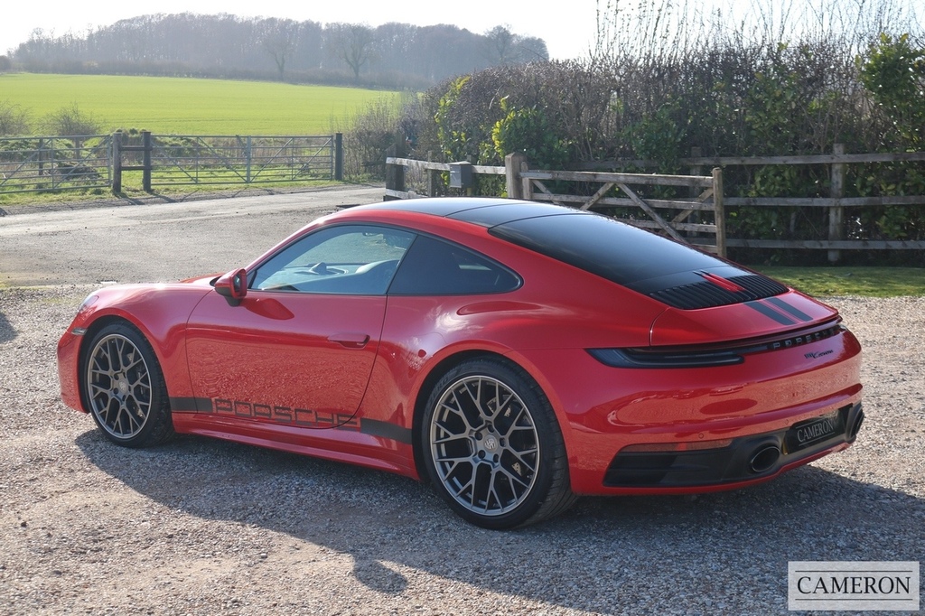 Porsche 911 992 Carrera Pdk Coupe YY69WAO Red #3