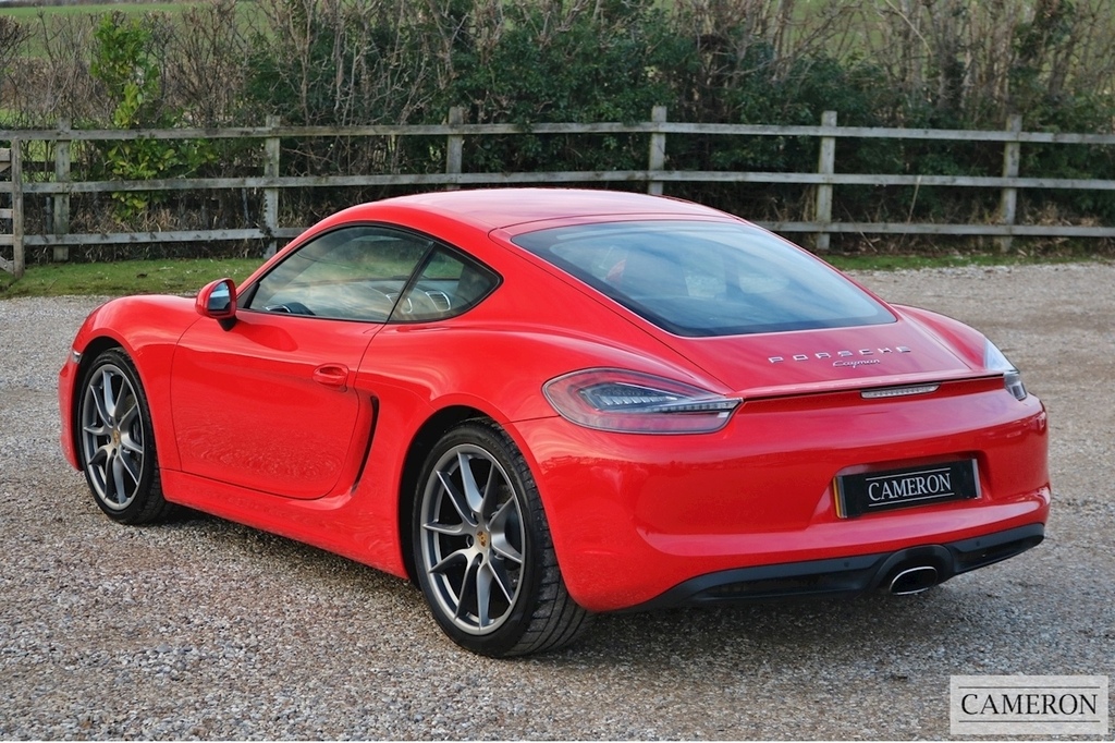 Porsche Cayman 981 2.7 Pdk VU65BVM Red #3