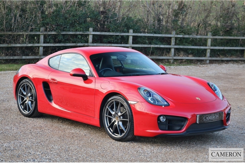 Porsche Cayman 981 2.7 Pdk VU65BVM Red #2