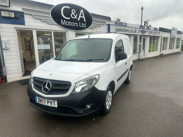 Mercedes-Benz CITAN 1.5 109 Cdi Blueefficiency Panel Van Ma DK17PVT White #3