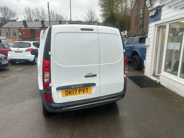 Mercedes-Benz CITAN 1.5 109 Cdi Blueefficiency Panel Van Ma DK17PVT White #6