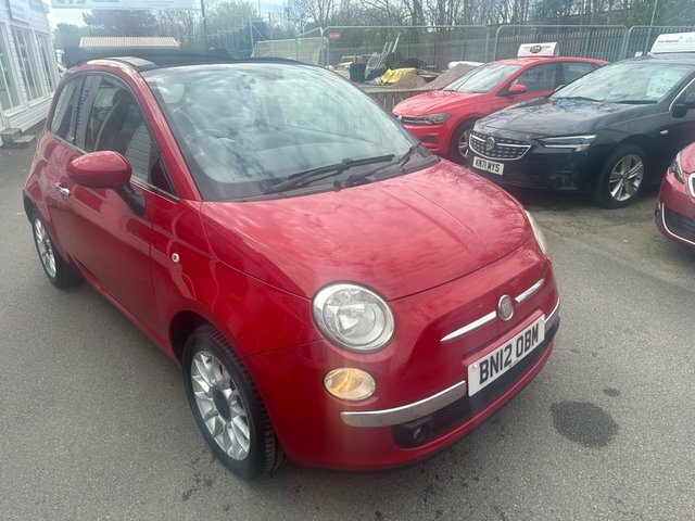 Fiat 500C 0.9 Twinair Lounge Convertible E Red
