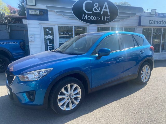 Mazda CX-5 2.2 Skyactiv-d Sport Nav Suv 4Wd PE13SVP Blue #4