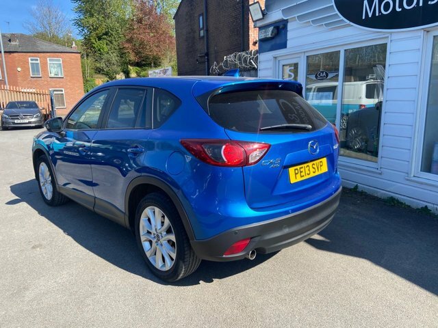 Mazda CX-5 2.2 Skyactiv-d Sport Nav Suv 4Wd PE13SVP Blue #6