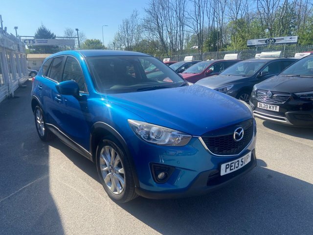 Mazda CX-5 2.2 Skyactiv-d Sport Nav Suv 4Wd Blue