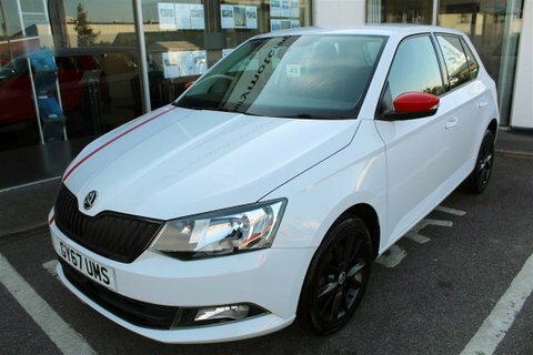 Skoda Fabia Redline Tsi White