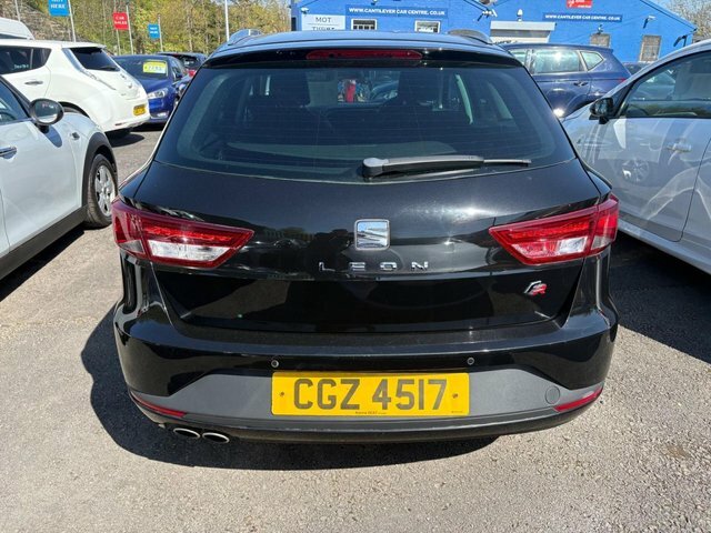 Seat Leon 2.0 Tdi Fr Sport Tourer Euro 6 Black #5