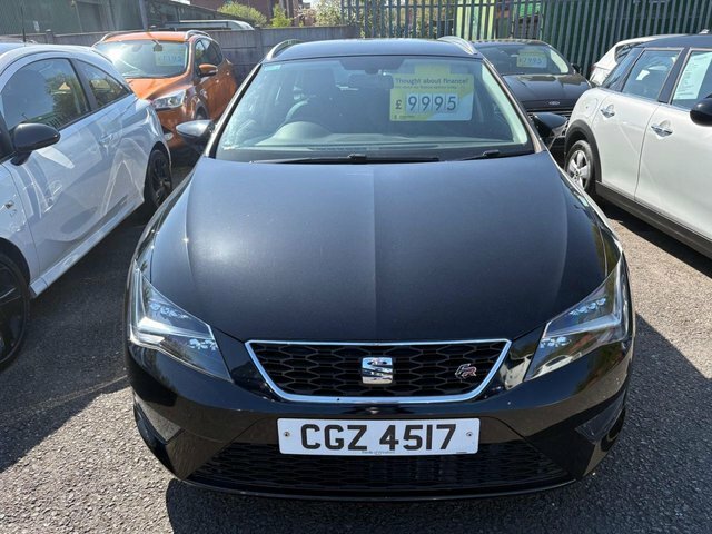 Seat Leon 2.0 Tdi Fr Sport Tourer Euro 6 Black #2