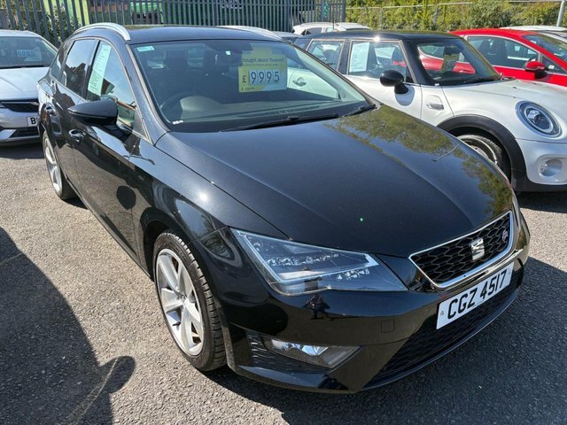 Seat Leon 2.0 Tdi Fr Sport Tourer Euro 6 Black