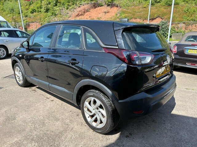 Vauxhall Crossland X 1.2 Turbo Ecotec Se Suv Euro 6 PF67TZU Black #4