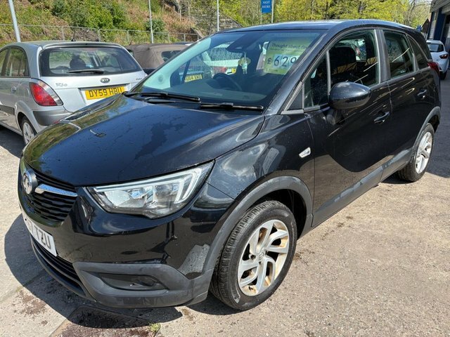Vauxhall Crossland X 1.2 Turbo Ecotec Se Suv Euro 6 PF67TZU Black #3