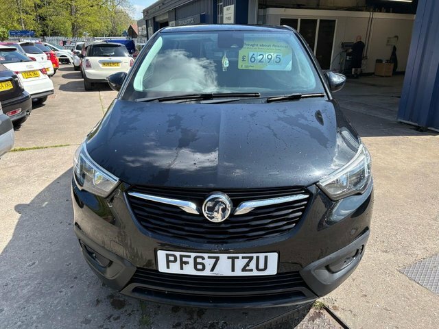 Vauxhall Crossland X 1.2 Turbo Ecotec Se Suv Euro 6 PF67TZU Black #2