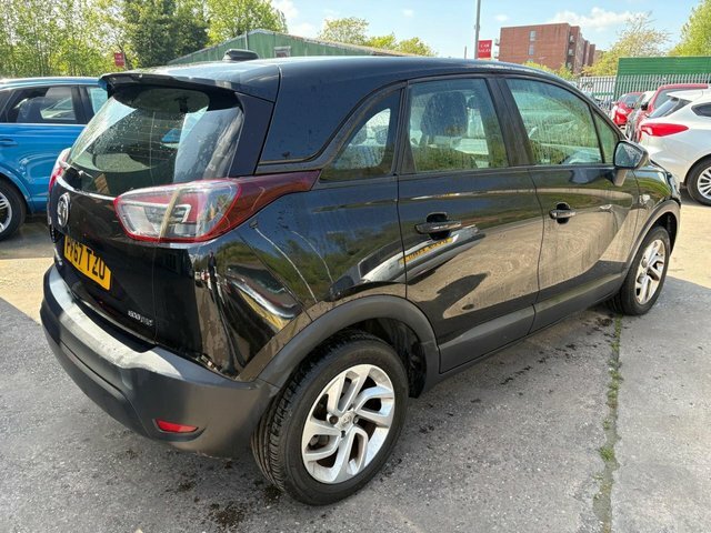 Vauxhall Crossland X 1.2 Turbo Ecotec Se Suv Euro 6 PF67TZU Black #6