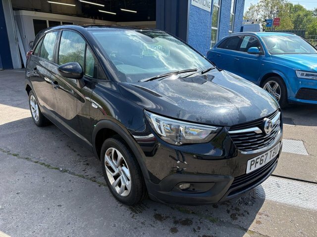Vauxhall Crossland X 1.2 Turbo Ecotec Se Suv Euro 6 Black