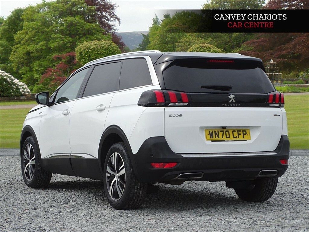 Peugeot 5008 1.2 Puretech Gt Line Euro 6 Ss White #4