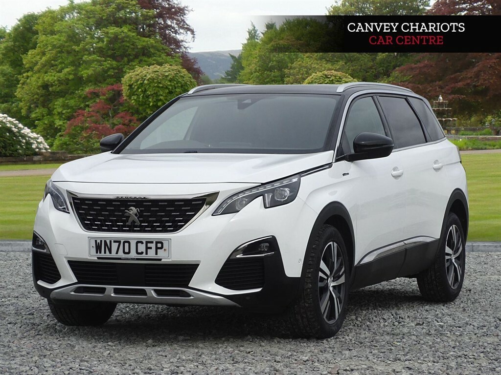 Peugeot 5008 1.2 Puretech Gt Line Euro 6 Ss White #2