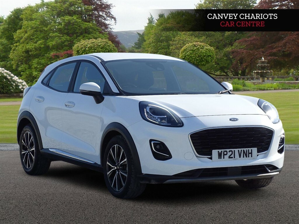 Ford Puma 1.0T Ecoboost Mhev Titanium Euro 6 Ss WP21VNH White #2