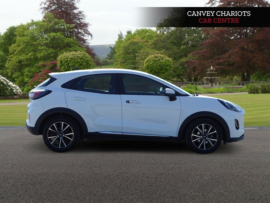 Ford Puma 1.0T Ecoboost Mhev Titanium Euro 6 Ss WP21VNH White #5