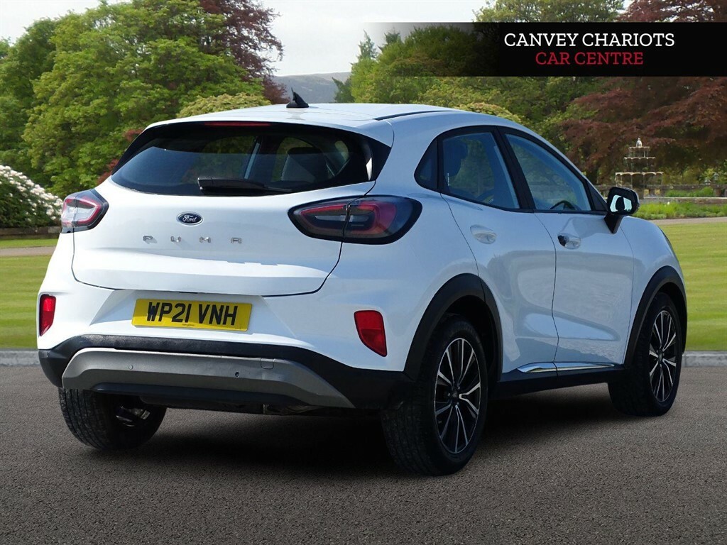 Ford Puma 1.0T Ecoboost Mhev Titanium Euro 6 Ss WP21VNH White #3