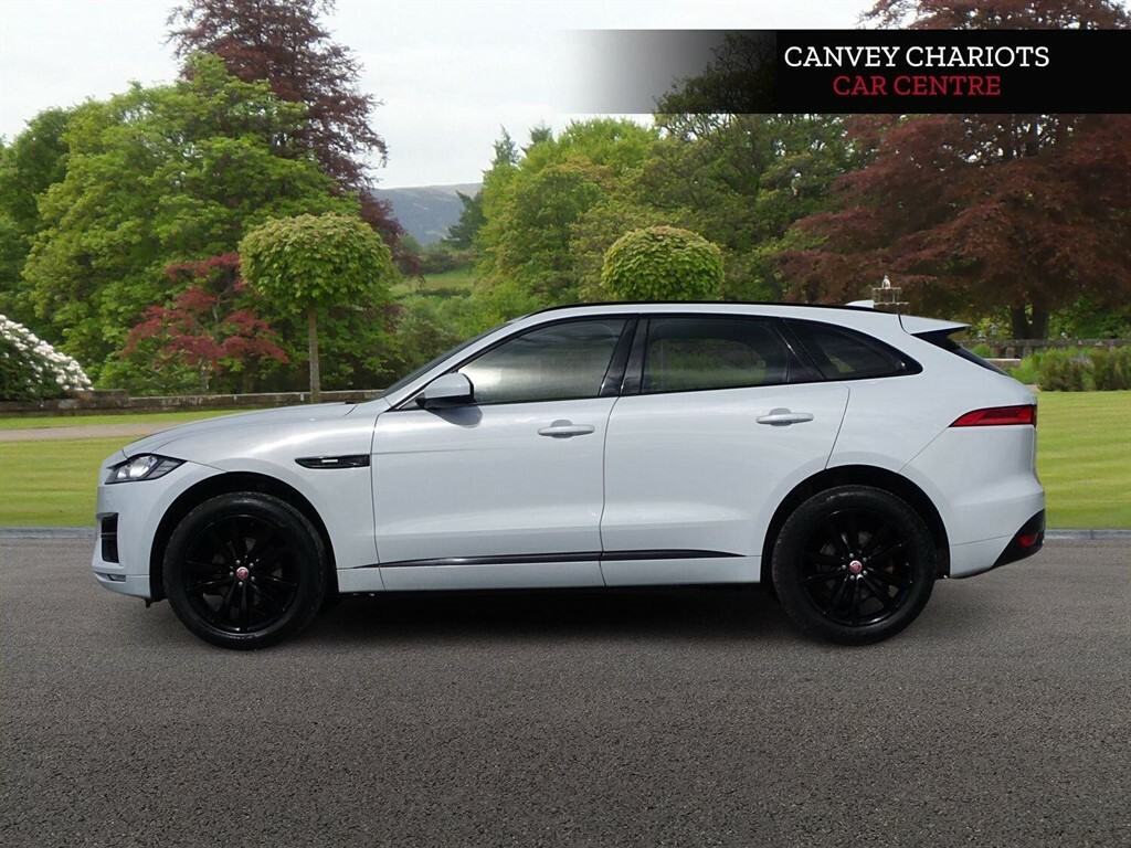 Jaguar F-Pace 2.0 D180 R-sport Awd Euro 6 Ss LF17JRV White #4
