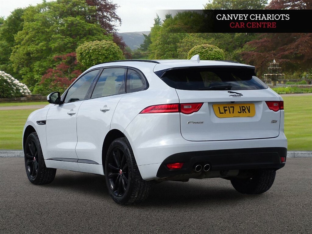 Jaguar F-Pace 2.0 D180 R-sport Awd Euro 6 Ss LF17JRV White #6