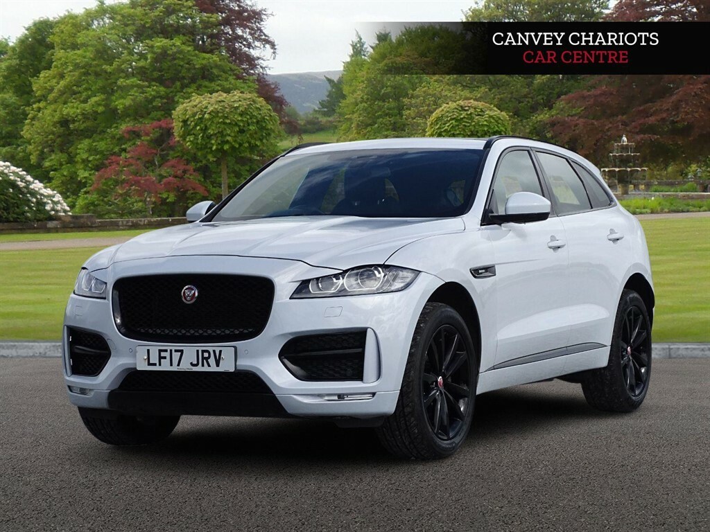 Jaguar F-Pace 2.0 D180 R-sport Awd Euro 6 Ss LF17JRV White #3