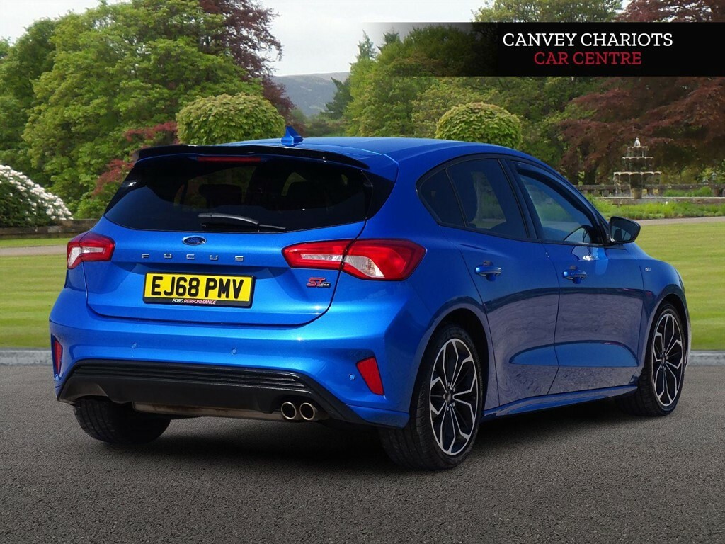 Ford Focus 1.5T Ecoboost St-line X Euro 6 Ss EJ68PMV Blue #3