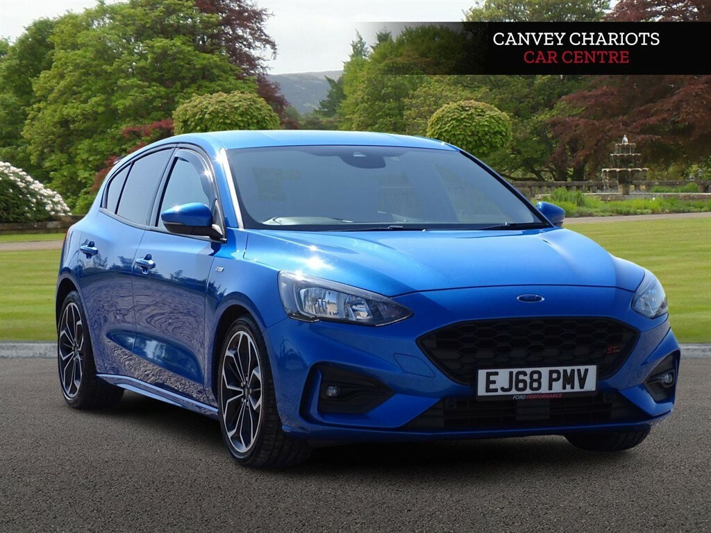 Ford Focus 1.5T Ecoboost St-line X Euro 6 Ss EJ68PMV Blue #2