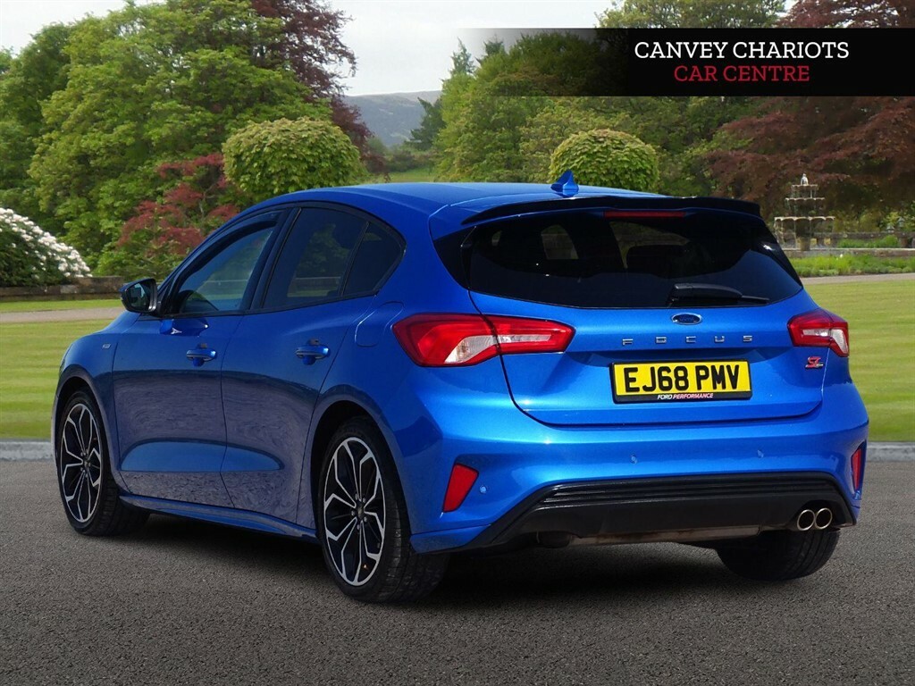 Ford Focus 1.5T Ecoboost St-line X Euro 6 Ss EJ68PMV Blue #4