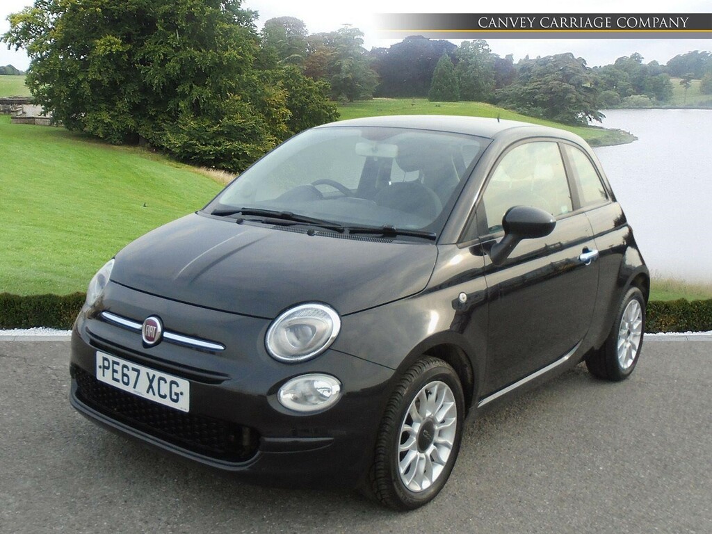 Fiat 500 1.2 Eco Pop Star Euro 6 Ss PE67XCG Black #2