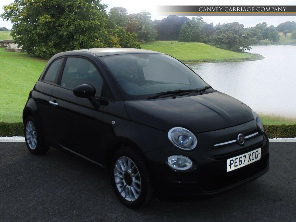 Fiat 500 1.2 Eco Pop Star Euro 6 Ss Black