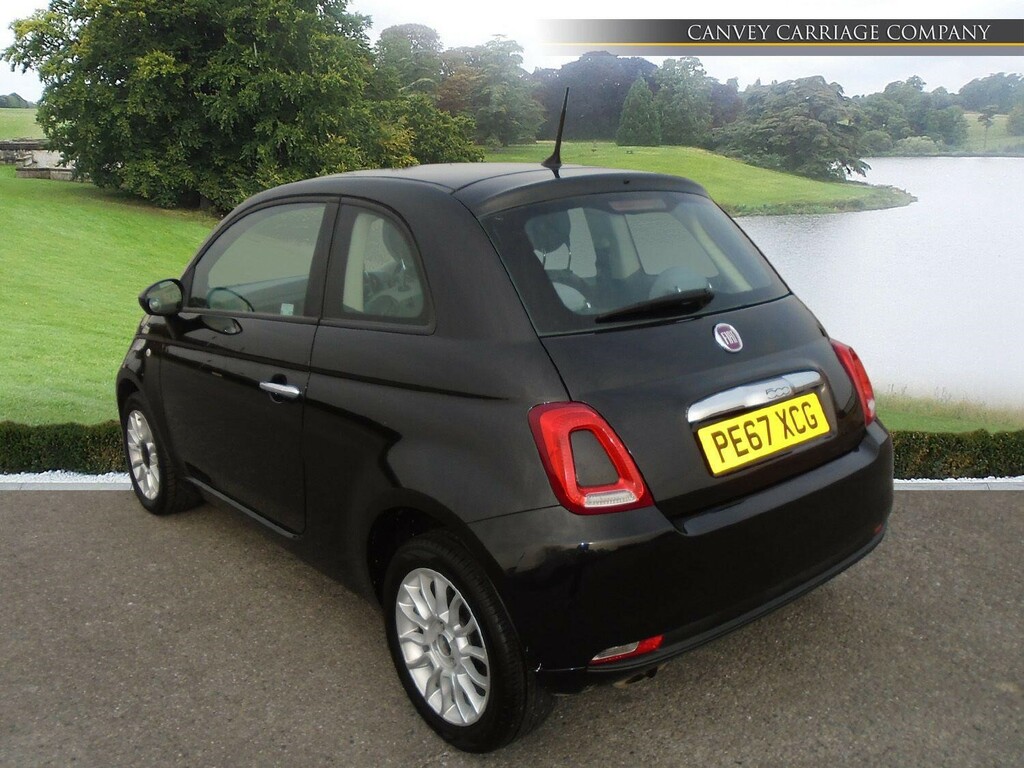 Fiat 500 1.2 Eco Pop Star Euro 6 Ss PE67XCG Black #4