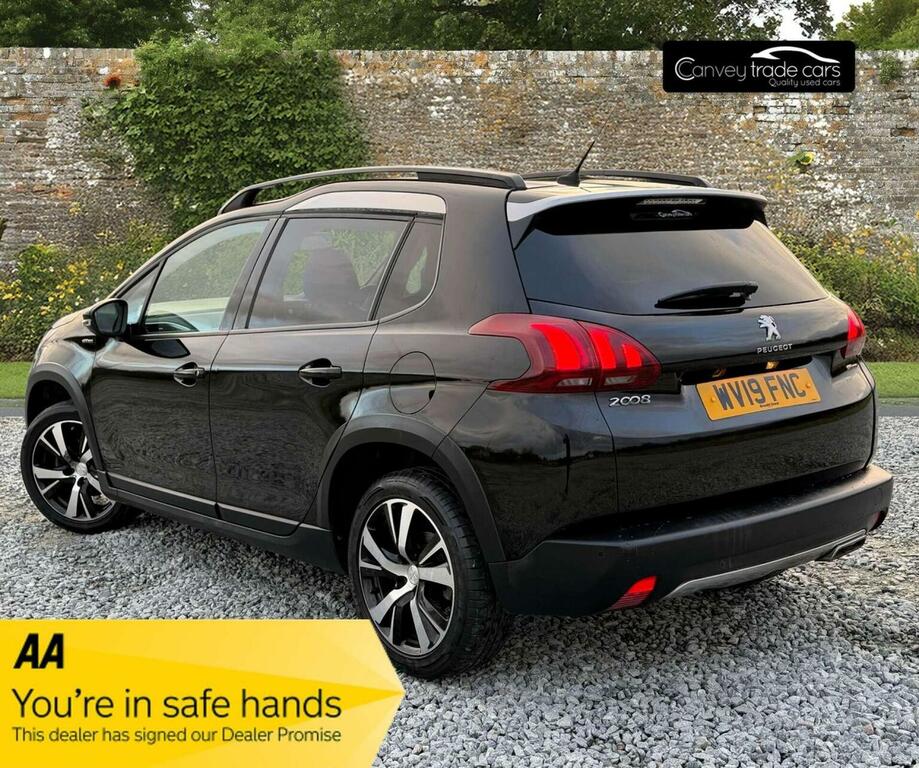 Peugeot 2008 Suv 1.2 Puretech Gpf Gt Line Euro 6 Ss 201 WV19FNC Black #2