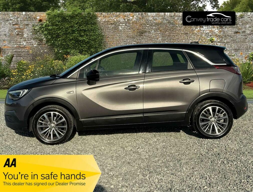 Vauxhall Crossland X Suv 1.2 Turbo Sport Euro 6 Ss 201969 GF69ZMV Grey #3