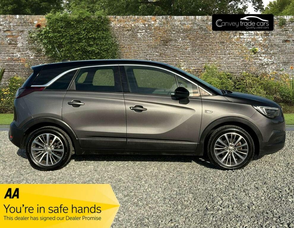 Vauxhall Crossland X Suv 1.2 Turbo Sport Euro 6 Ss 201969 GF69ZMV Grey #4
