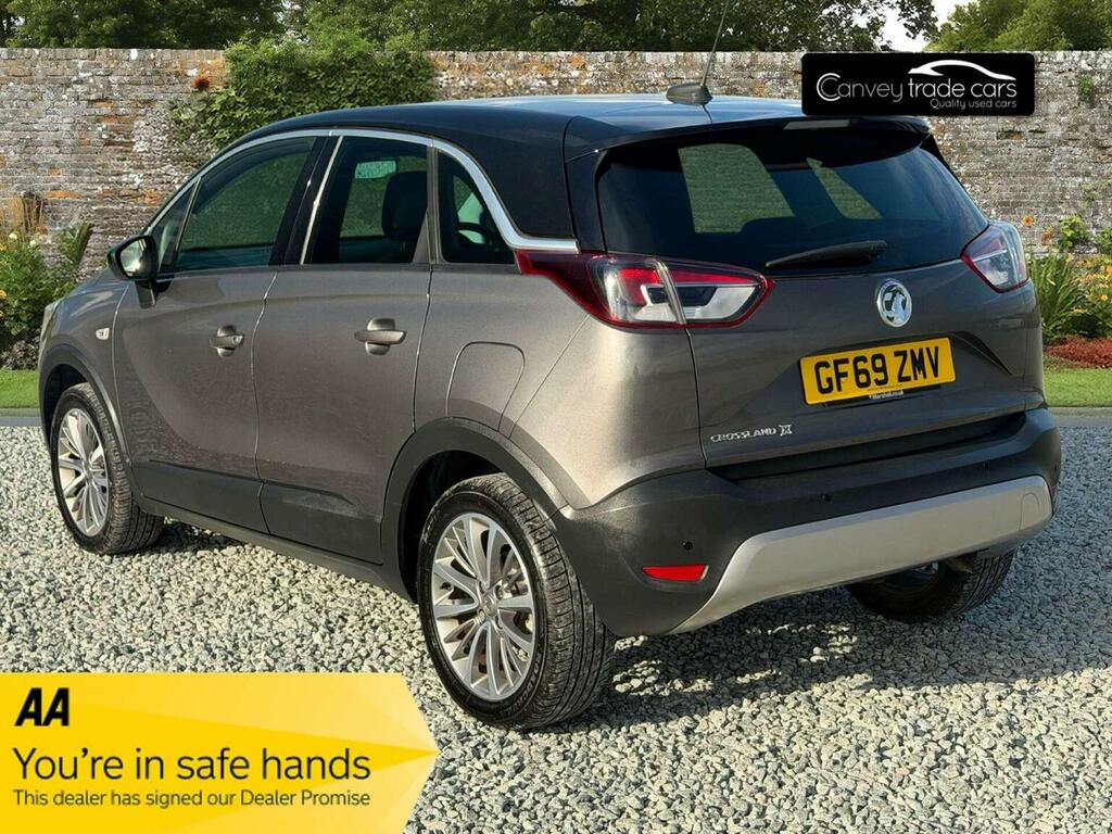 Vauxhall Crossland X Suv 1.2 Turbo Sport Euro 6 Ss 201969 GF69ZMV Grey #2