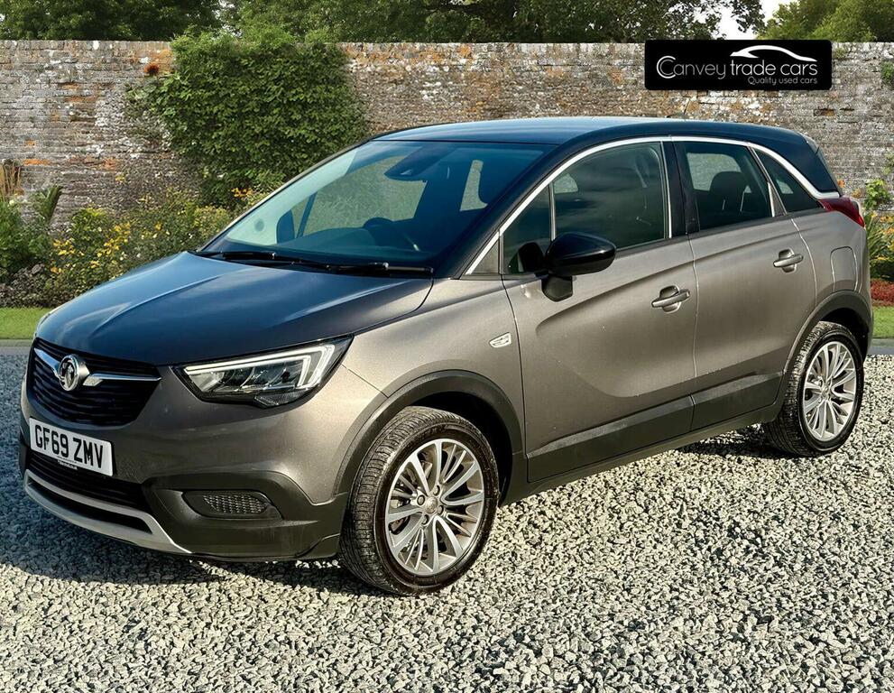 Vauxhall Crossland X Suv 1.2 Turbo Sport Euro 6 Ss 201969 GF69ZMV Grey #5