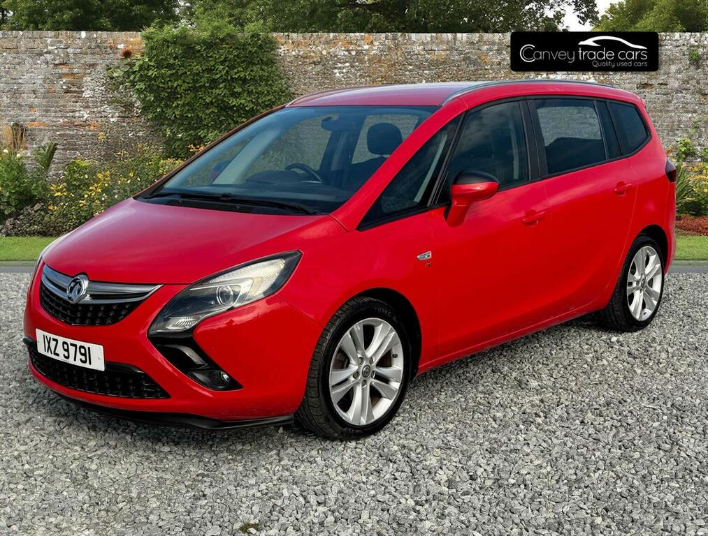 Vauxhall Zafira Tourer Mpv 1.4I Turbo Sri Euro 6 201616 IXZ9791 Red #6