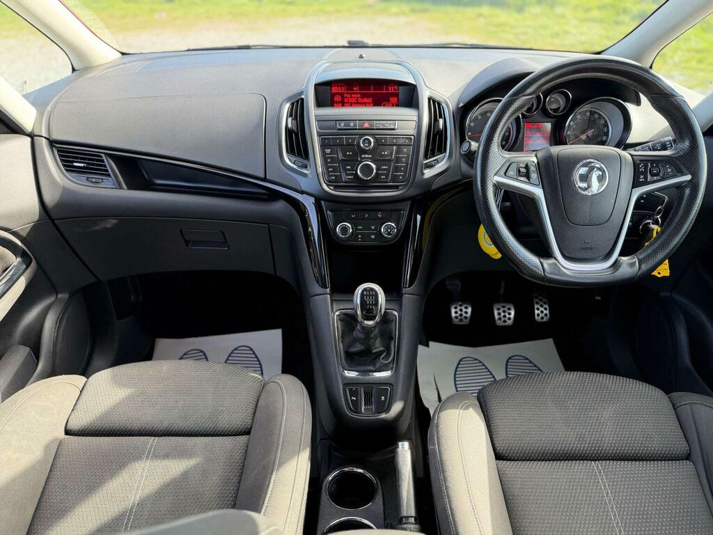 Vauxhall Zafira Tourer Mpv 1.4I Turbo Sri Euro 6 201616 IXZ9791 Red #3