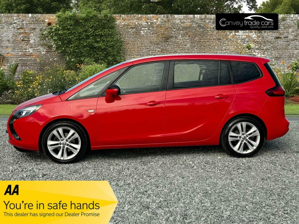 Vauxhall Zafira Tourer Mpv 1.4I Turbo Sri Euro 6 201616 IXZ9791 Red #4