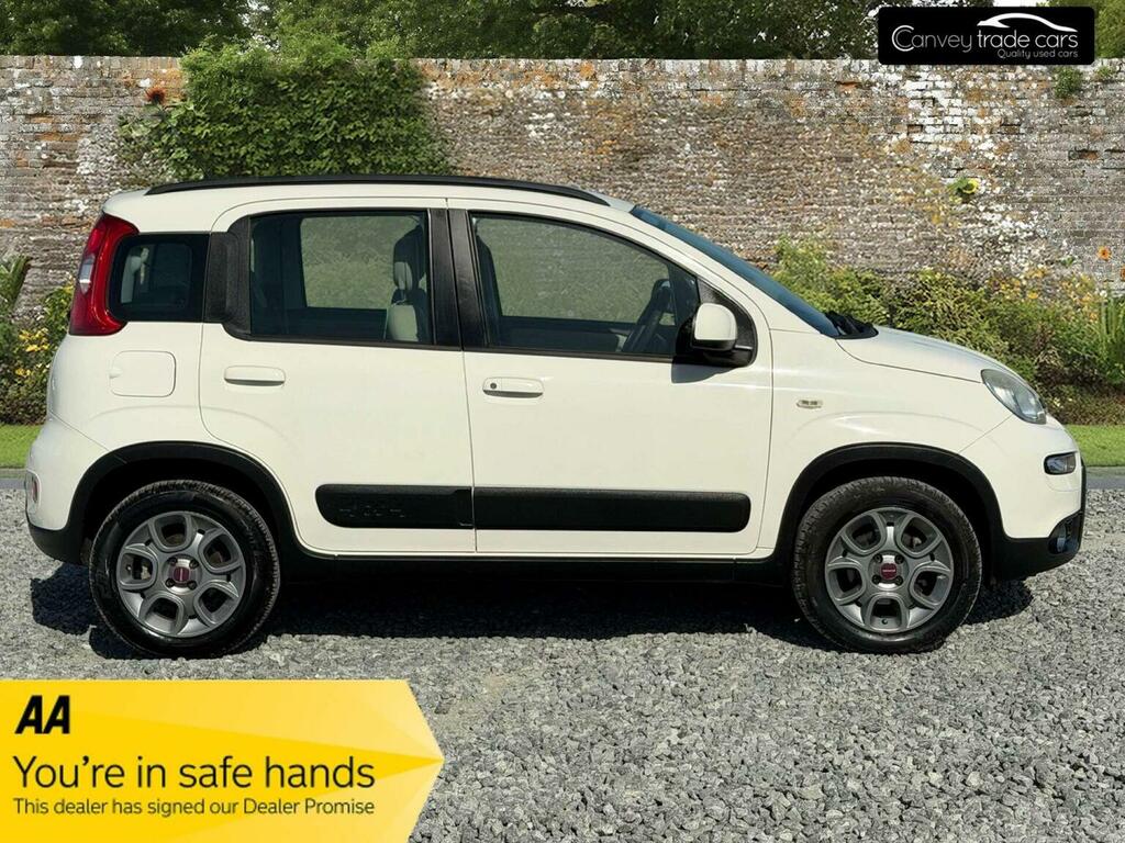 Fiat Panda Hatchback 0.9 Twinair 4X4 Euro 5 Ss 20131 White #4