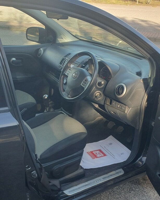 Nissan Note 1.4 16V N-tec VO11YRN Black #6