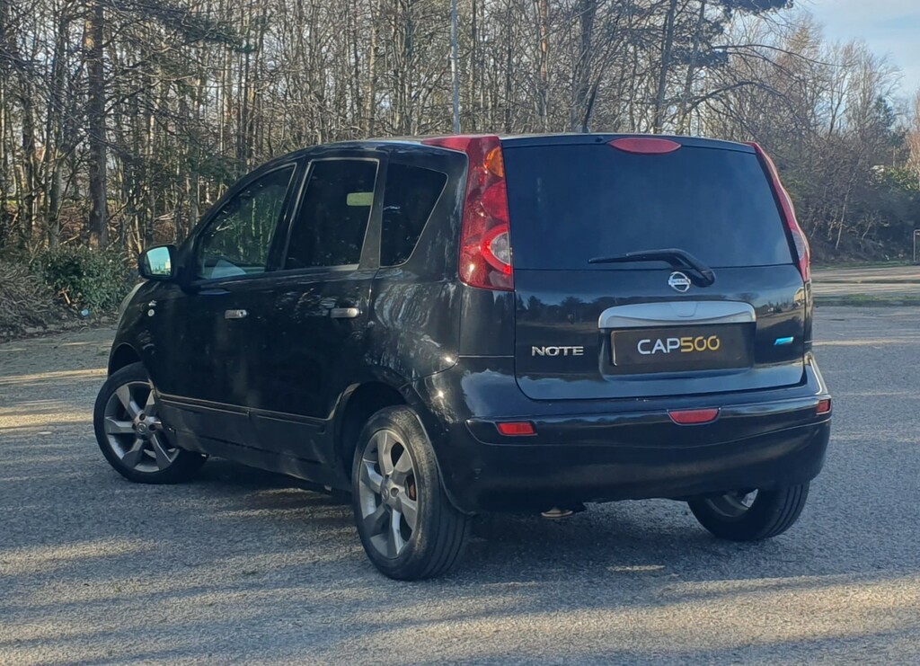 Nissan Note 1.4 16V N-tec VO11YRN Black #4