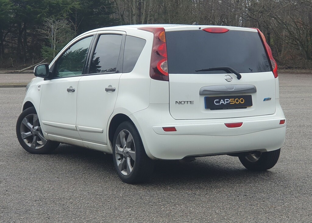 Nissan Note 1.5 Dci N-tec VE60KRF White #4