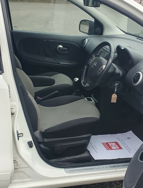 Nissan Note 1.5 Dci N-tec VE60KRF White #6