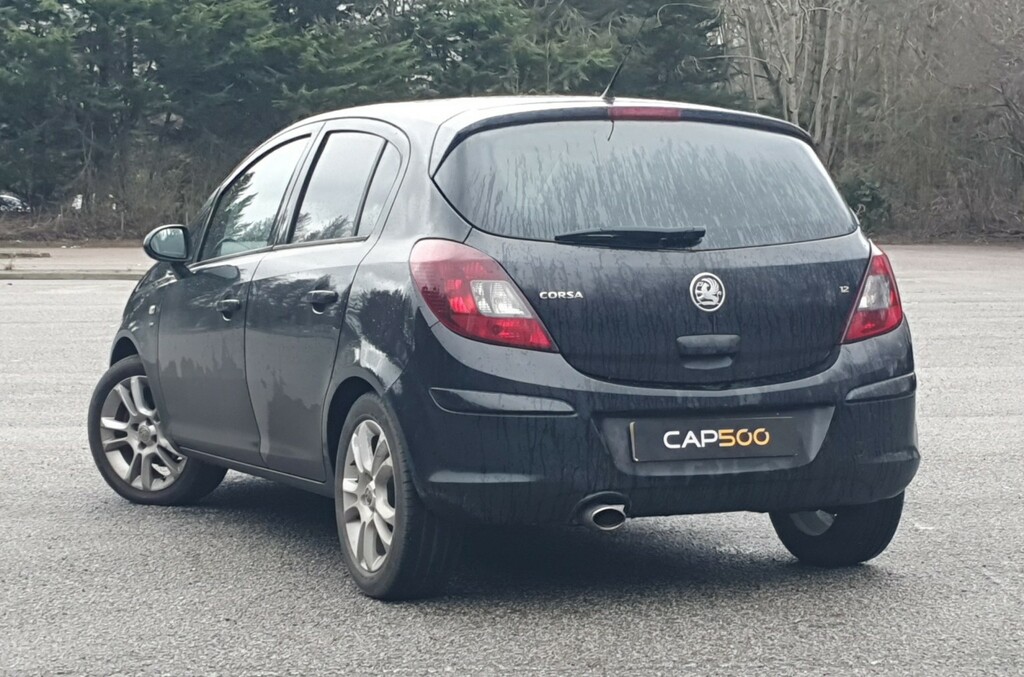 Vauxhall Corsa 1.2 I 16V Sxi SA60RXU Black #4