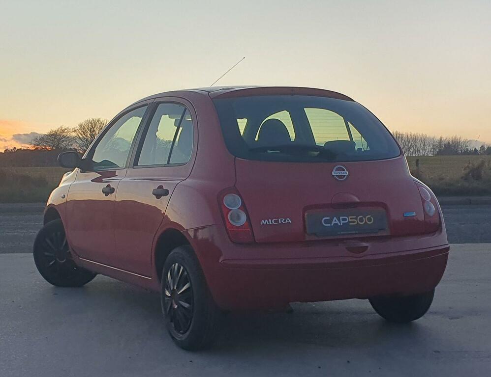 Nissan Micra 1.2 16V Visia SL59ZYW Red #5